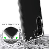 Samsung Galaxy S23 Flexible and Hard Plastic Case - Transparent