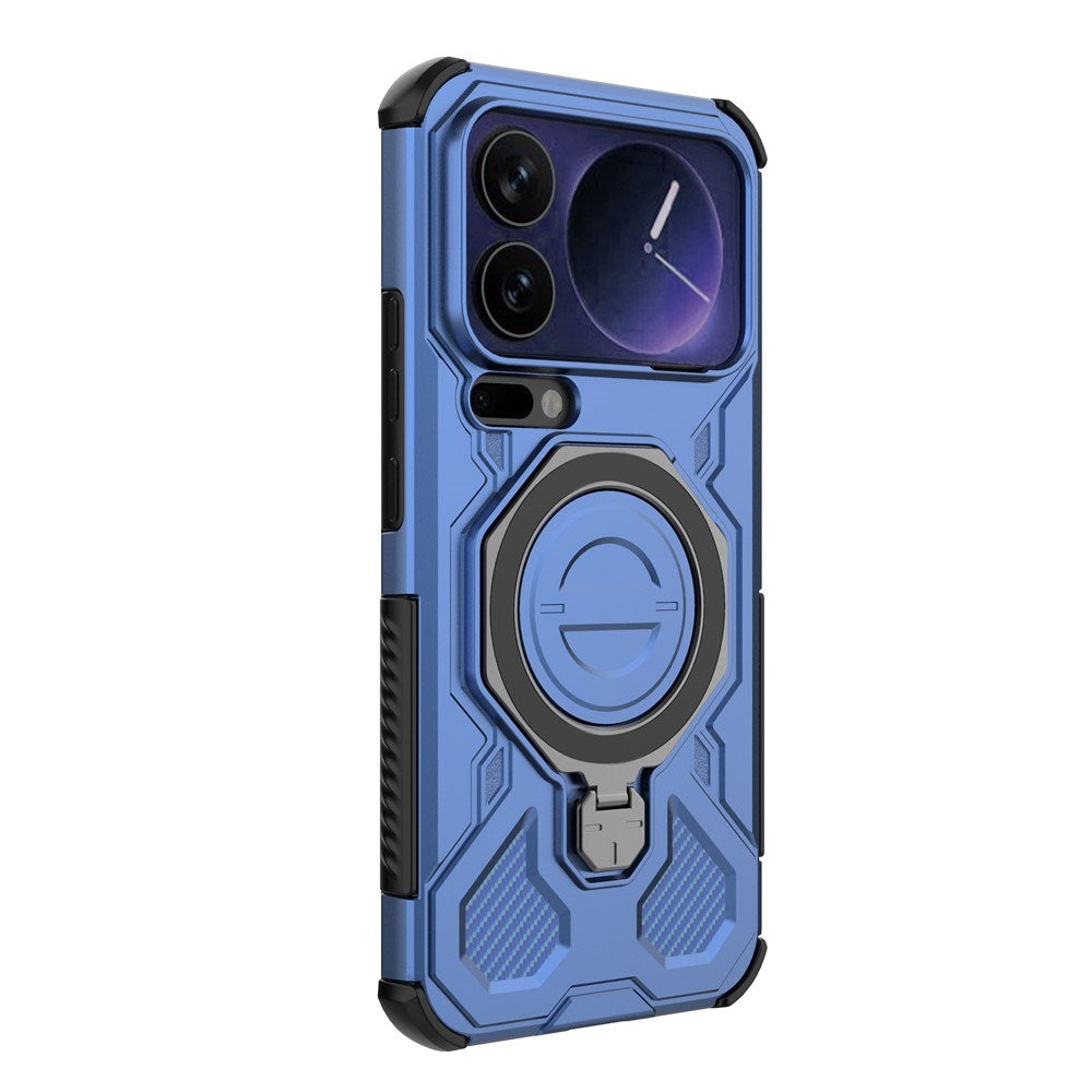 Xiaomi 17 Pro Max EIDERWOOD Tough Case with Magnetic Kickstand - BLue