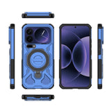 Xiaomi 17 Pro Max EIDERWOOD Tough Case with Magnetic Kickstand - BLue