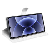 Xiaomi 17 EIDERWOOD Litchi Texture Leather Flip Case w. Wallet - White