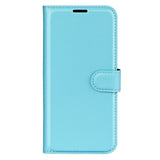 Xiaomi 17 EIDERWOOD Litchi Texture Leather Flip Case w. Wallet - Blue