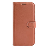 EIDERWOOD Oppo Find X9 Pro Faux Leather Flip Case with Cardholder & Stand Function - Brown
