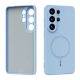 Samsung Galaxy S26 Ultra Silicone Case - MagSafe Compatible - Light Blue