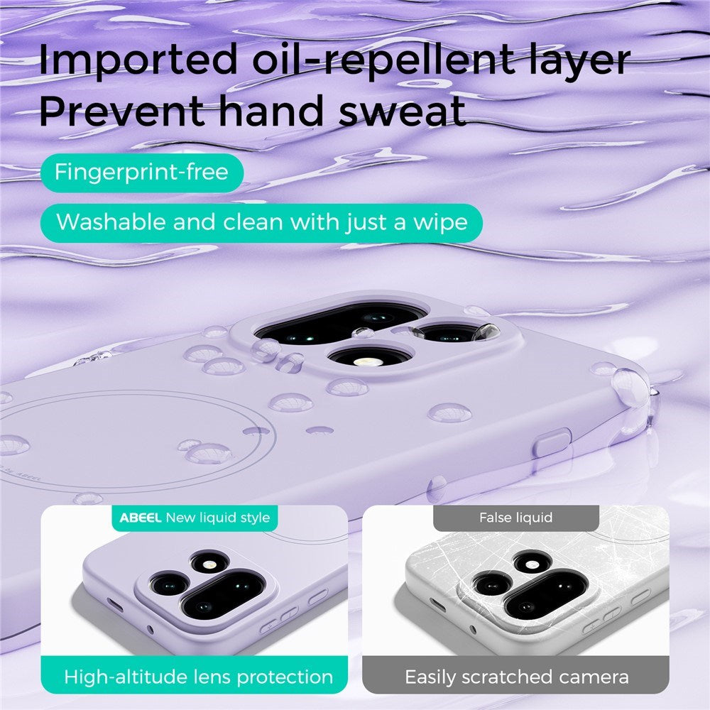 OnePlus 15 Silicone Case - MagSafe Compatible - Purple