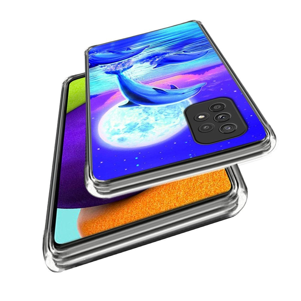 Samsung Galaxy A23 / A23 (5G) Flexible Case in TPU Plastic - Dolphines