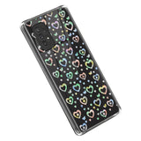 Samsung Galaxy A23 / A23 (5G) Flexible Case in TPU Plastic - Glitter Hearts