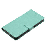 Samsung Galaxy A27 EIDERWOOD Faux Leather Flip Case with Strap - Green