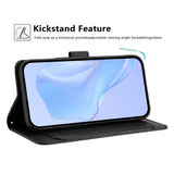 Google Pixel 10a EIDERWOOD Faux Leather Flip Case with Strap & Fold-Out Card Holder – Black