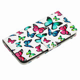 Samsung Galaxy A57 EIDERWOOD Faux Leather Flip Case with Pattern & Strap - Butterflies