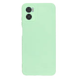 Motorola Moto E22 / E22i Liquid Silicone Case w. Strap - Green