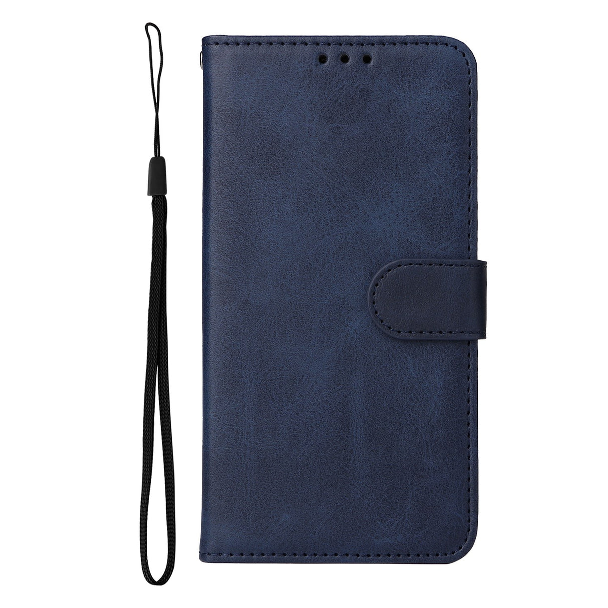 EIDERWOOD OnePlus 15R Faux Leather Flip Case with Strap - Blue