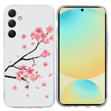 Samsung Galaxy A57 EIDERWOOD Flexible Plastic Case with Pattern - Plum Blossom
