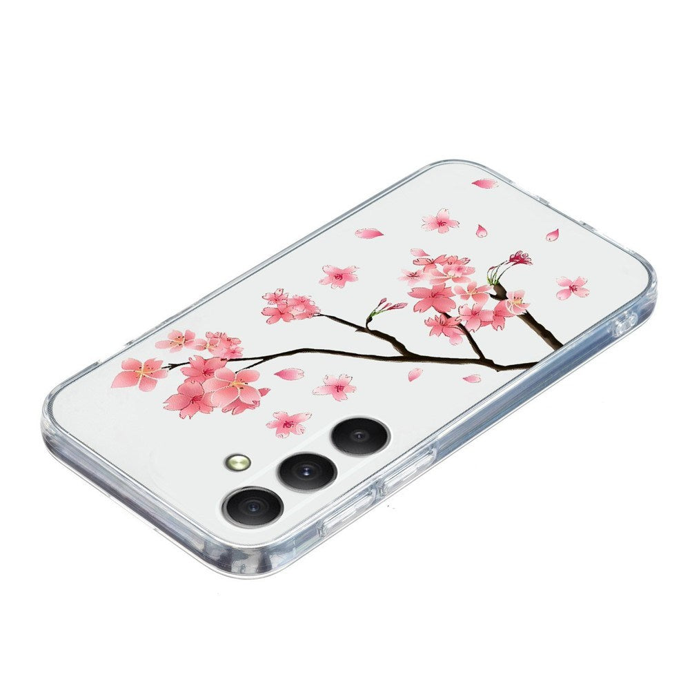 Samsung Galaxy A57 EIDERWOOD Flexible Plastic Case with Pattern - Plum Blossom