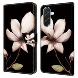 Samsung Galaxy A37 EIDERWOOD Flip Case with Card Holder & Stand Function - Flower