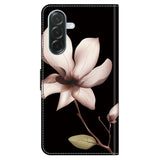 Samsung Galaxy A37 EIDERWOOD Flip Case with Card Holder & Stand Function - Flower
