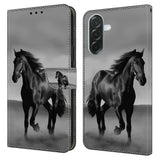 Samsung Galaxy A57 EIDERWOOD Flip Case with Card Holder & Stand Function - Horse