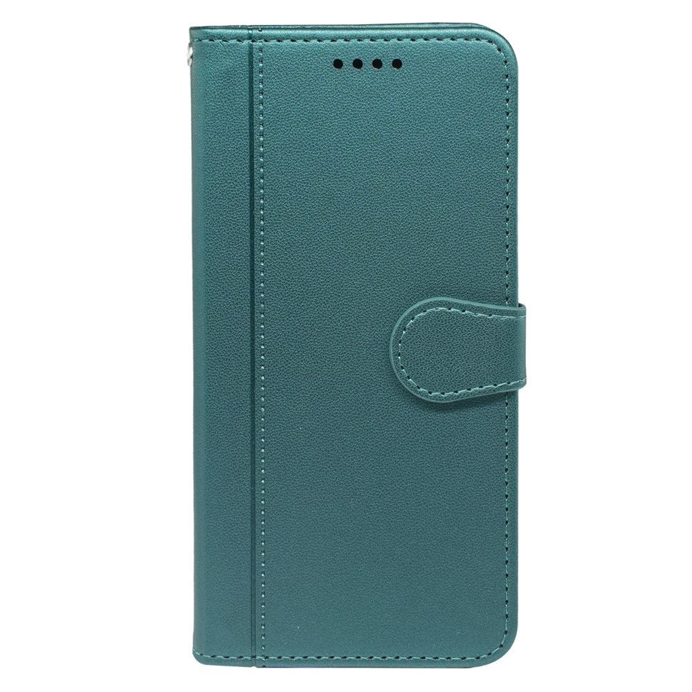 Google Pixel 10a EIDERWOOD Faux Leather Flip Case with Card Holder & Stand Function – Green