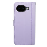 Google Pixel 10a EIDERWOOD Faux Leather Flip Case with Card Holder & Stand Function – Purple
