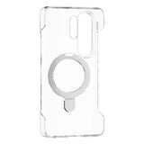 Samsung Galaxy S26 Ultra TORRAS Ostand Q1 Slim Hard Plastic Case with Kickstand – MagSafe Compatible – Transparent