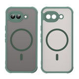 Google Pixel 10a EIDERWOOD Matte Hybrid Plastic Case - MagSafe Compatible - Green