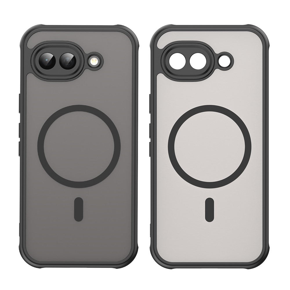 Google Pixel 10a EIDERWOOD Matte Hybrid Plastic Case - MagSafe Compatible - Black