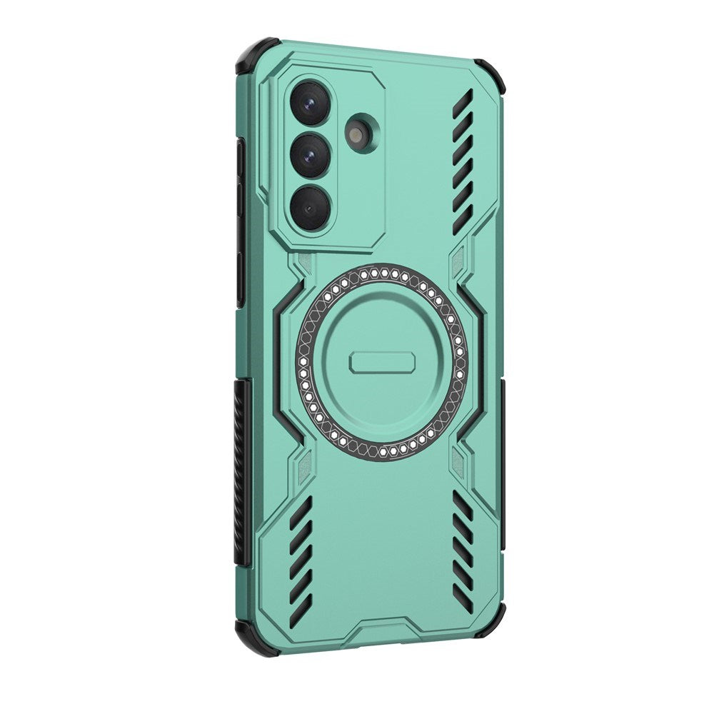 EIDERWOOD Samsung Galaxy A57 Craftsman Case with Heat Dissipation - MagSafe Compatible - Green
