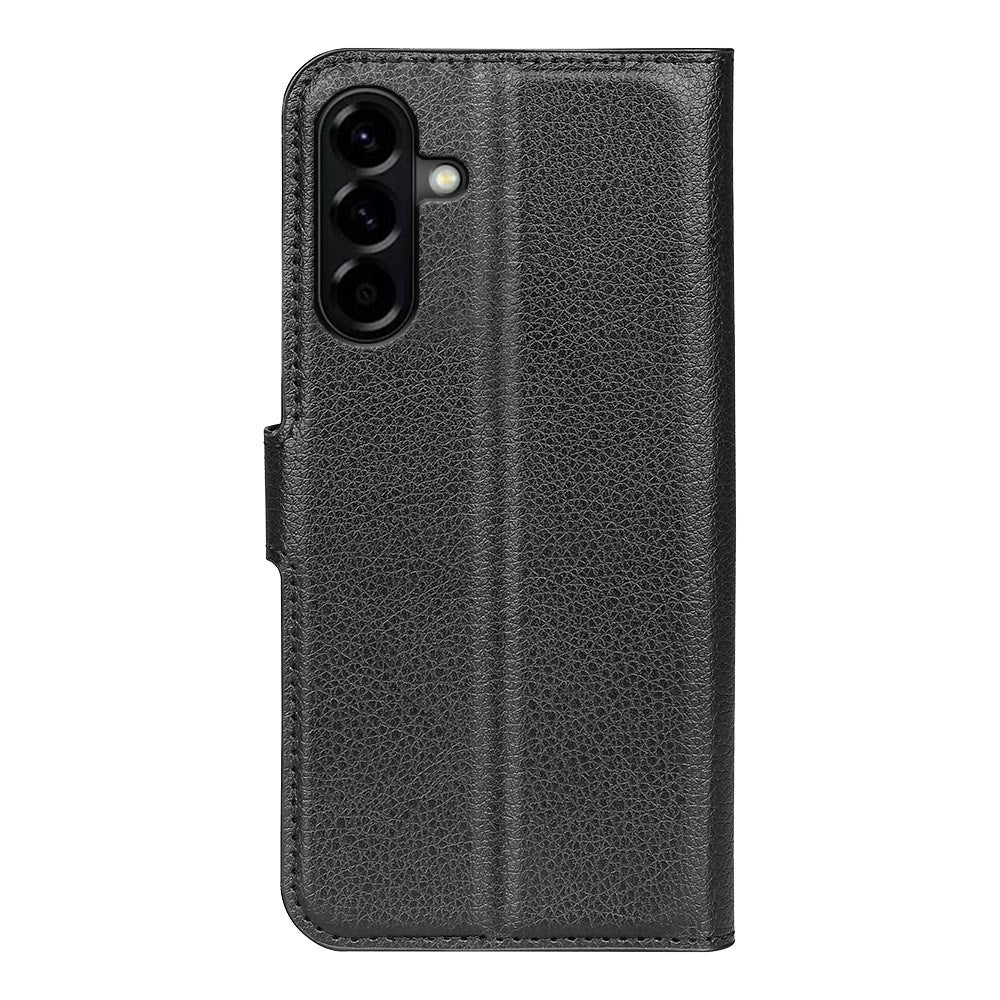 EIDERWOOD Samsung Galaxy A57 Faux Leather Flip Case with Cardholder & Stand Function - Black