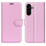 EIDERWOOD Samsung Galaxy A57 Faux Leather Flip Case with Cardholder & Stand Function - Pink