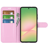 EIDERWOOD Samsung Galaxy A57 Faux Leather Flip Case with Cardholder & Stand Function - Pink