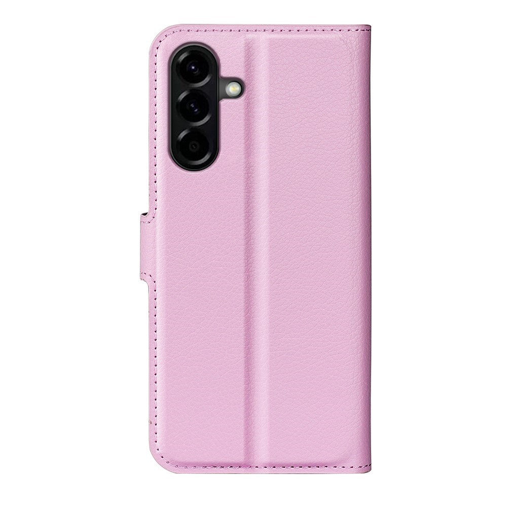 EIDERWOOD Samsung Galaxy A57 Faux Leather Flip Case with Cardholder & Stand Function - Pink