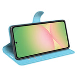 EIDERWOOD Samsung Galaxy A57 Faux Leather Flip Case with Cardholder & Stand Function - Blue