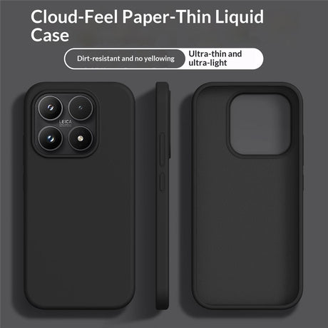 Xiaomi 17 EIDERWOOD 2-in-1 Silicone & Hard Plastic Case - Black