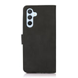 Samsung Galaxy A57 Faux Leather Flip Case with Card Holder - Black