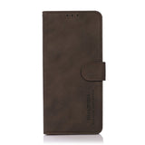 Samsung Galaxy A57 Faux Leather Flip Case with Card Holder - Brown