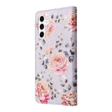 Samsung Galaxy S26 EIDERWOOD Faux Leather Flip Case with Flowers - Roses