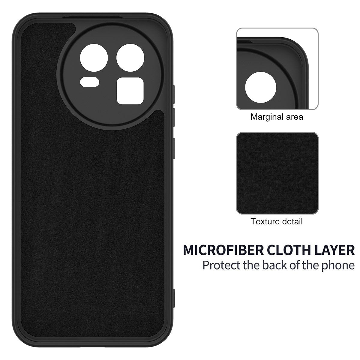 Realme GT 8 EIDERWOOD Silicone Case with Strap - Balck