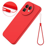 Realme GT 8 EIDERWOOD Silicone Case with Strap - Red