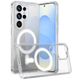 Samsung Galaxy S26 Ultra EIDERWOOD Hybrid Plastic Case - MagSafe Compatible - Transparent