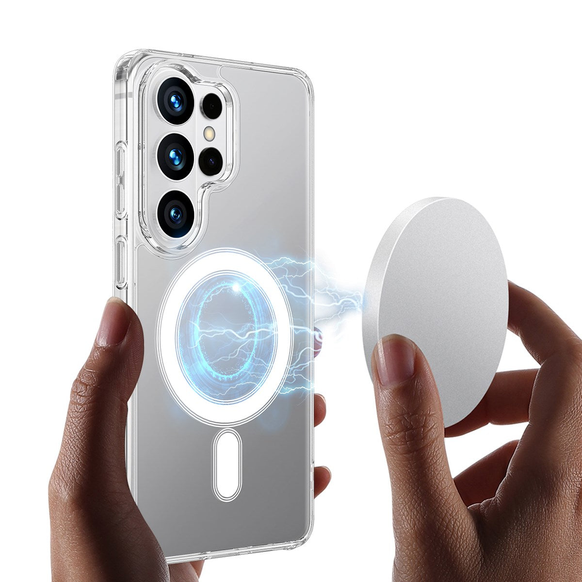 Samsung Galaxy S26 Ultra EIDERWOOD Hybrid Plastic Case - MagSafe Compatible - Transparent