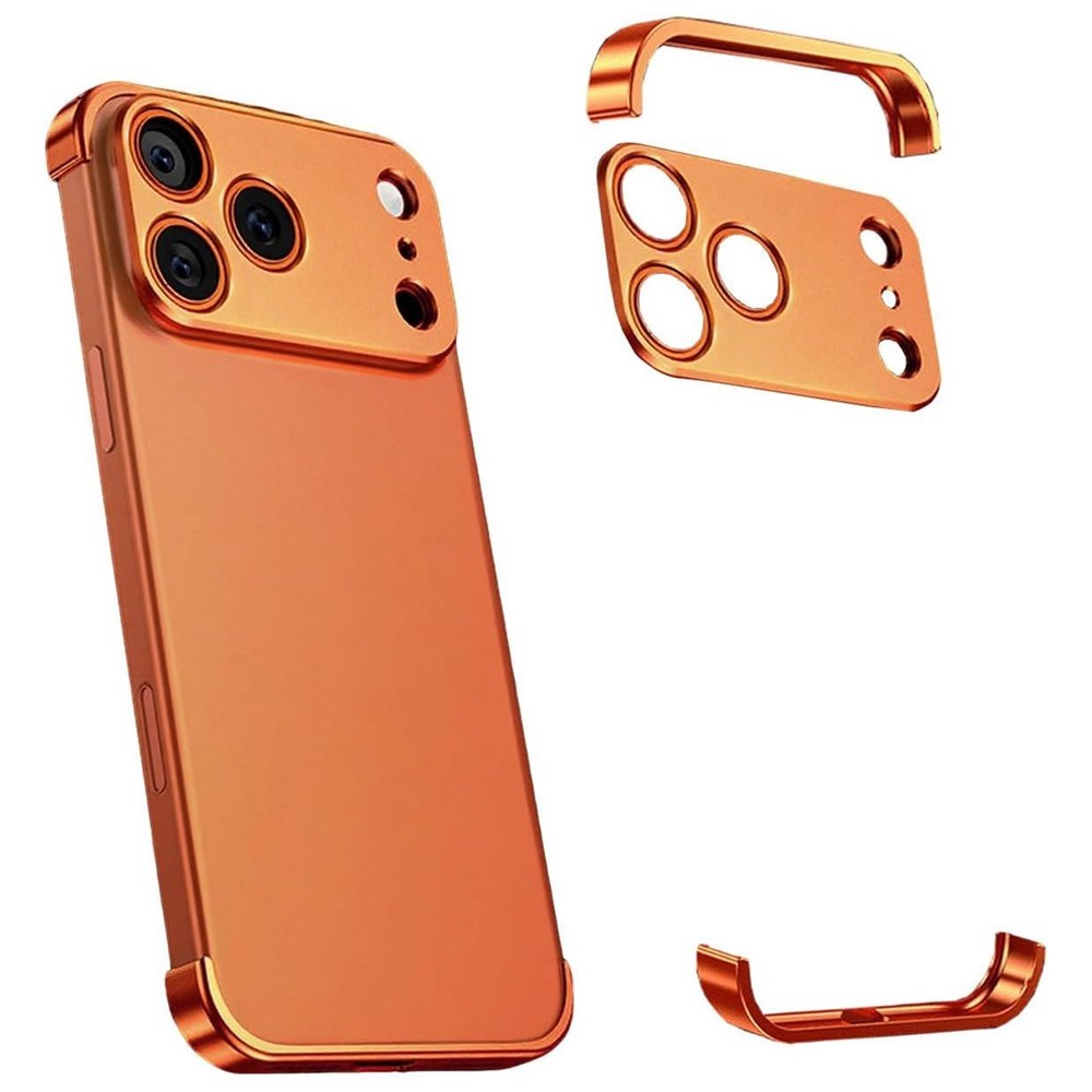 iPhone 17 Pro Max Two-Piece Bumper Case with Camera Protector - Orange