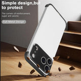 iPhone 17 Pro Max Two-Piece Bumper Case with Camera Protector - Black