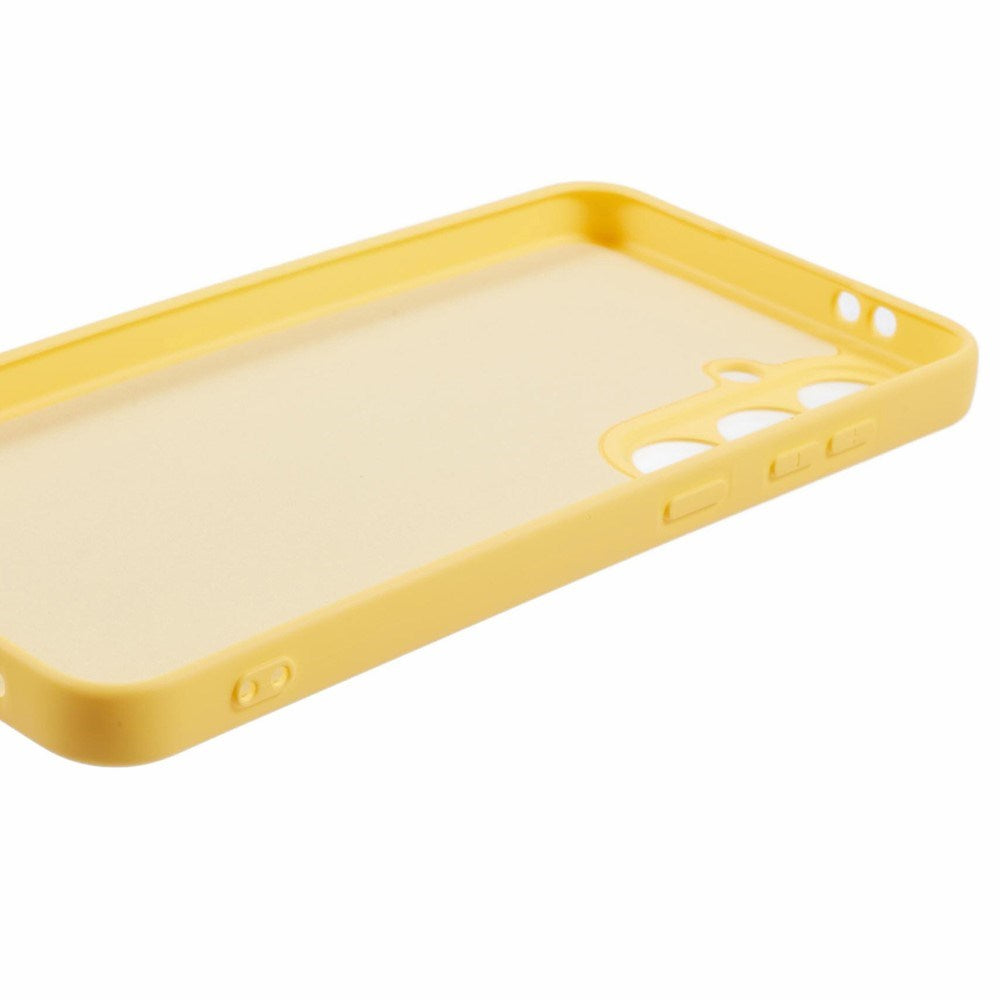 Samsung Galaxy A37 EIDERWOOD Lined Flexible Plastic Case - Yellow