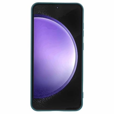 Samsung Galaxy A37 EIDERWOOD Lined Flexible Plastic Case - Dark Green