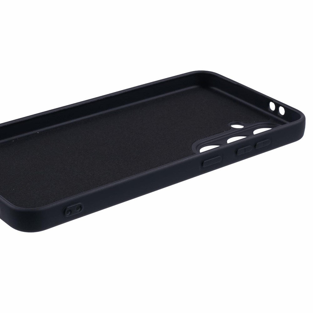 Samsung Galaxy A37 EIDERWOOD Lined Flexible Plastic Case - Black