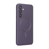 Samsung Galaxy A37 EIDERWOOD Flexible Plastic Case - MagSafe Compatible - Purple
