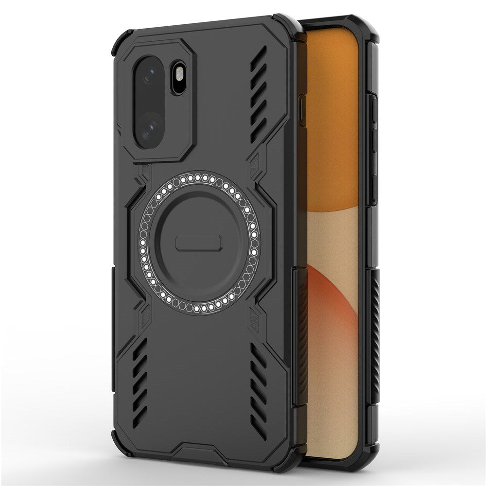 EIDERWOOD OnePlus 15R Craftsman Case with Heat Dissipation - MagSafe Compatible - Black