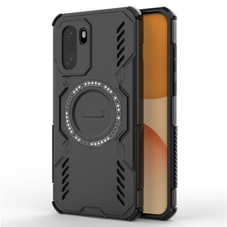 EIDERWOOD OnePlus 15R Craftsman Case with Heat Dissipation - MagSafe Compatible - Black