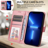 OPPO A6x EIDERWOOD Faux Leather Flip Case with Card Holder & Stand Function - Pink