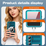 Samsung Galaxy S26 Redpebber Waterproof Hybrid Plastic Case – MagSafe Compatible – Blue