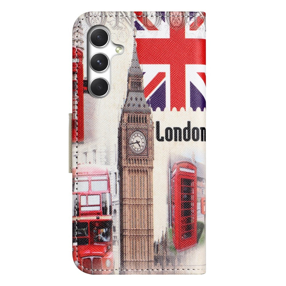 Samsung Galaxy S26+ (Plus) EIDERWOOD Faux Leather Flip Case with Pattern - London